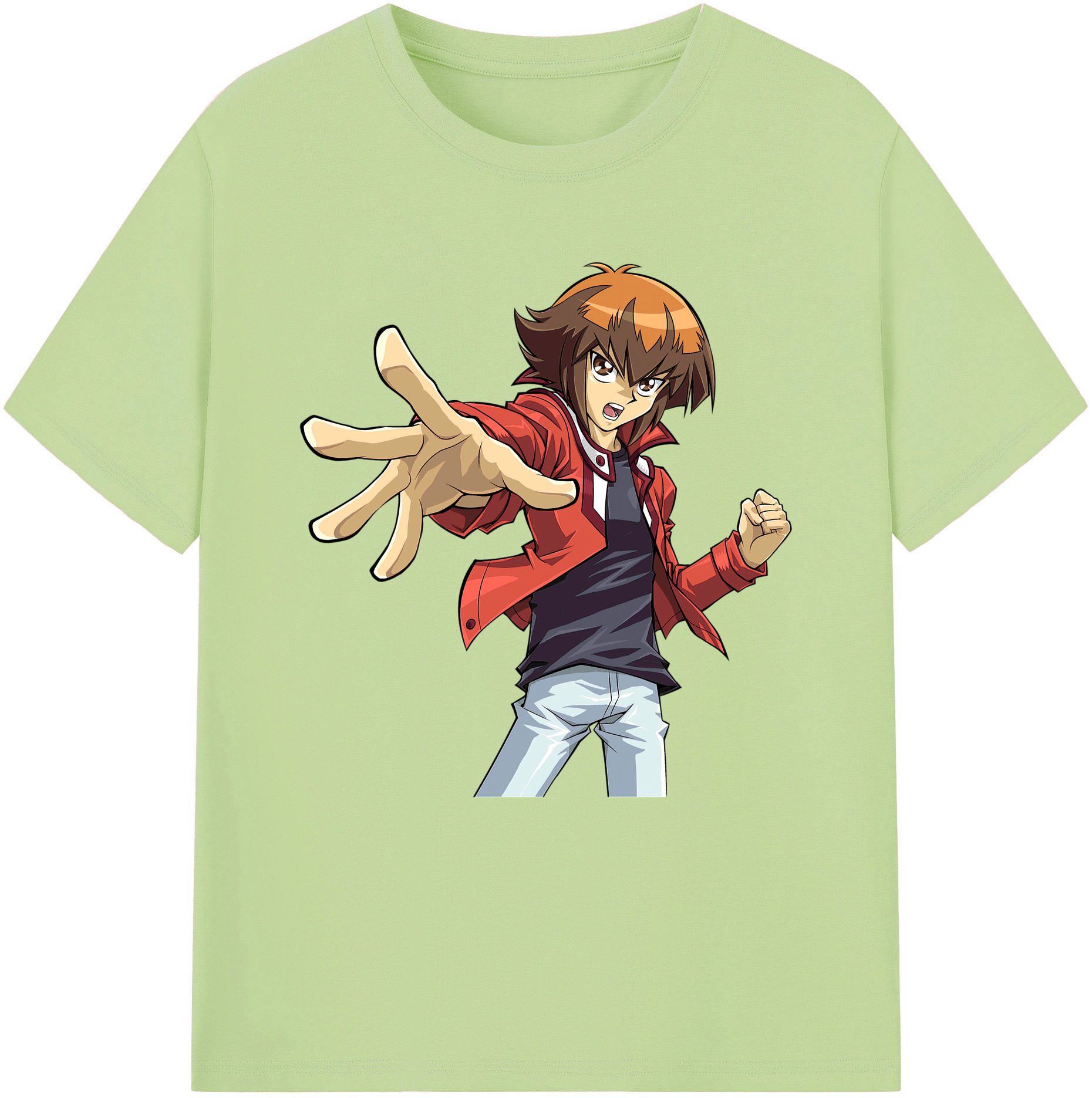 （画像用） 遊☆戯☆王 Yu-Gi-Oh! 綿100％半袖Tシャツ（フロントプリント）